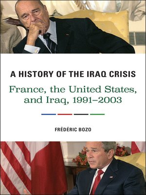 cover image of A History of the Iraq Crisis